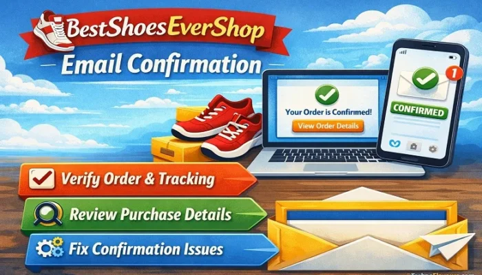 Bestshoesevershop Email Confirmation