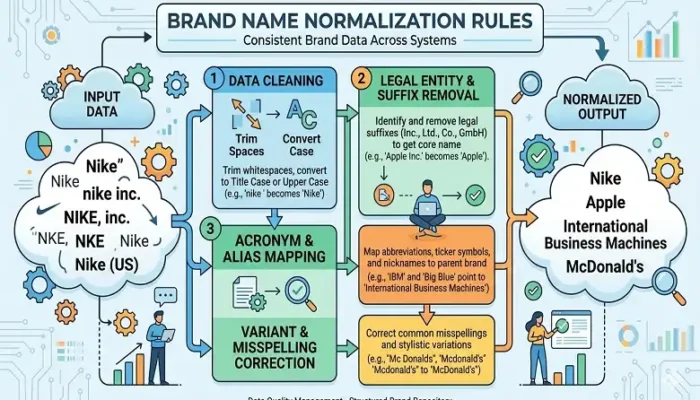 Brand Name Normalization Rules