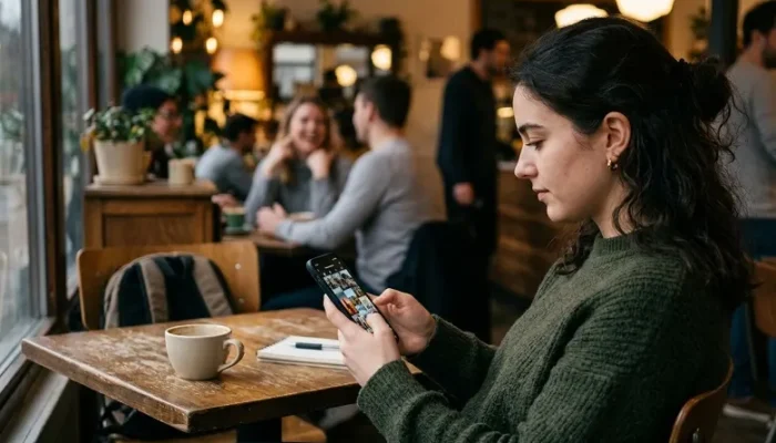 Social Media Silent Scroller Traits
